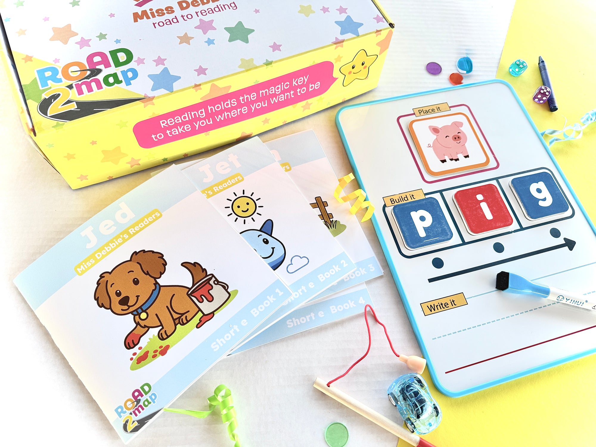 Miss Debbie's Road to Reading Box - Road Map 2