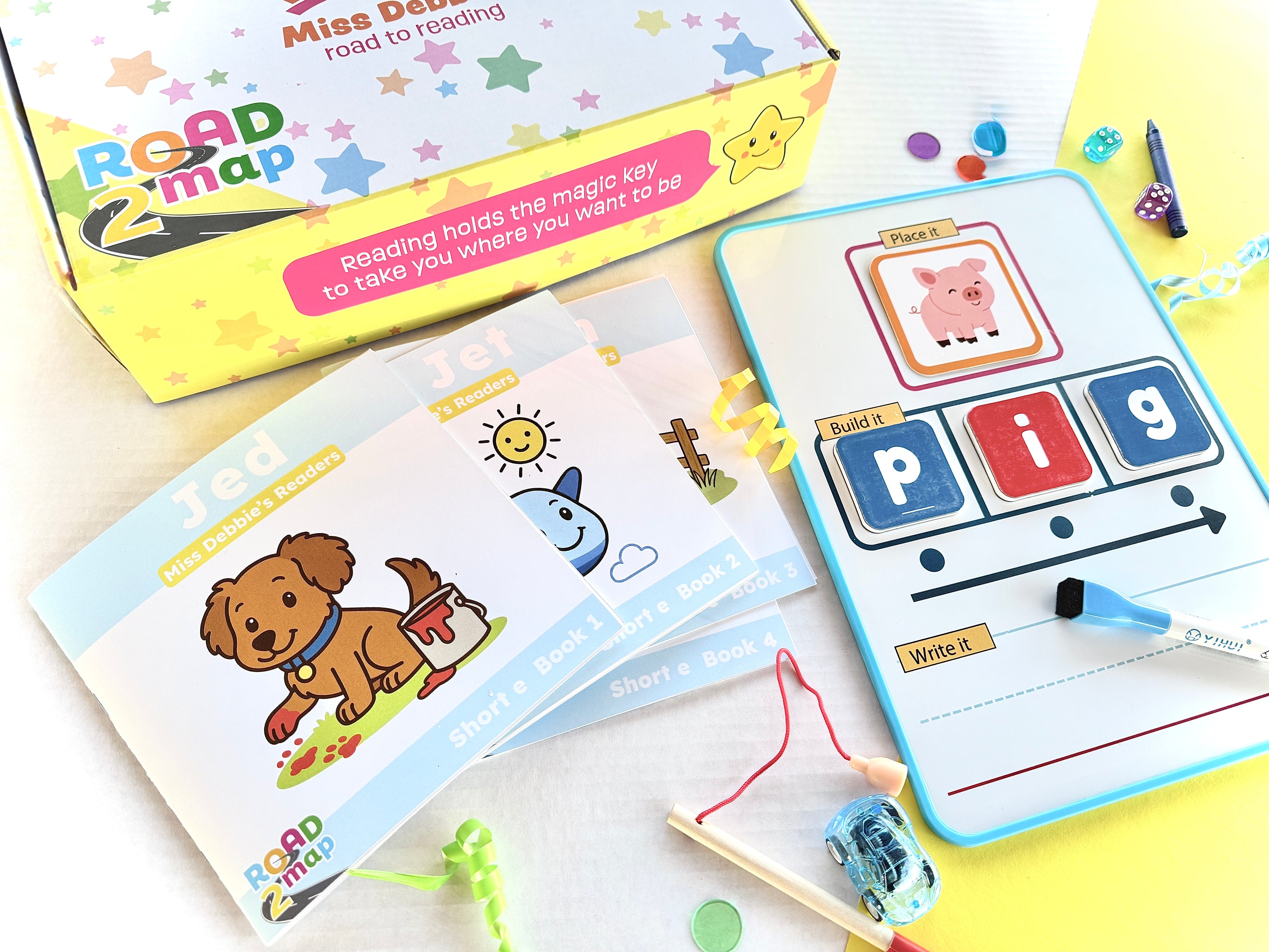 Miss Debbie's Road to Reading Box - Road Map 2