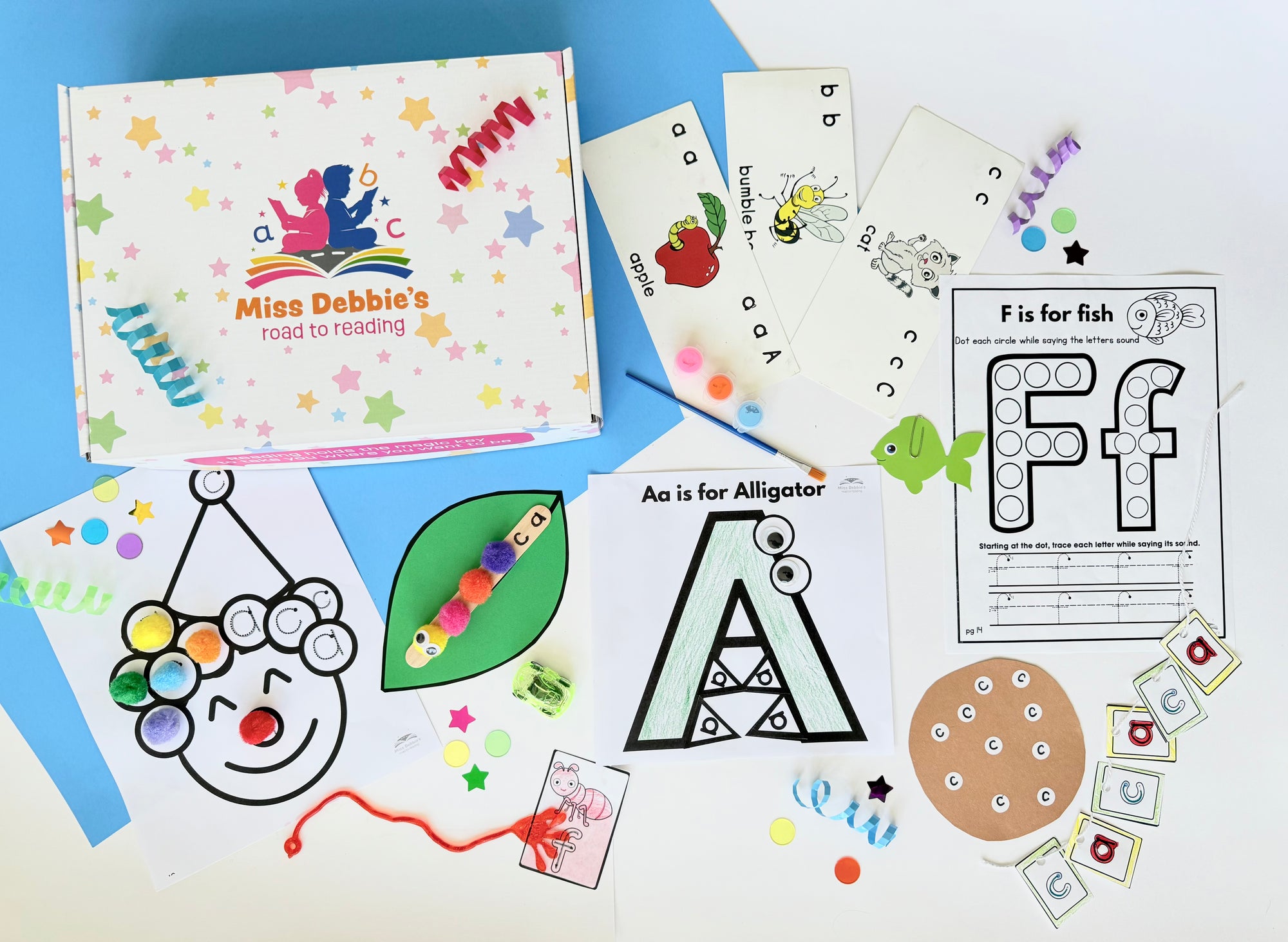 Miss Debbie's Road to Reading Box - Road Map 1